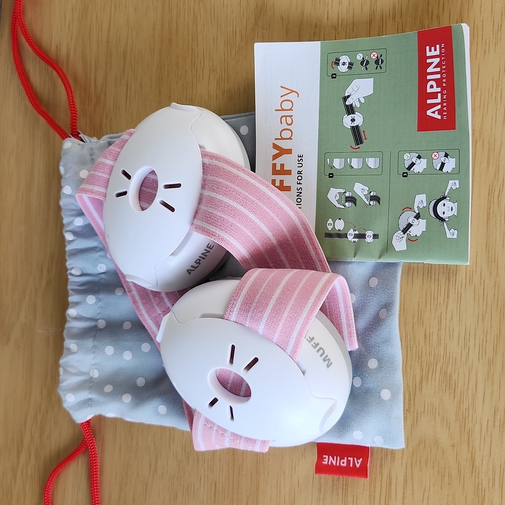 Alpine Muffy Baby Ear Muffs in Pink